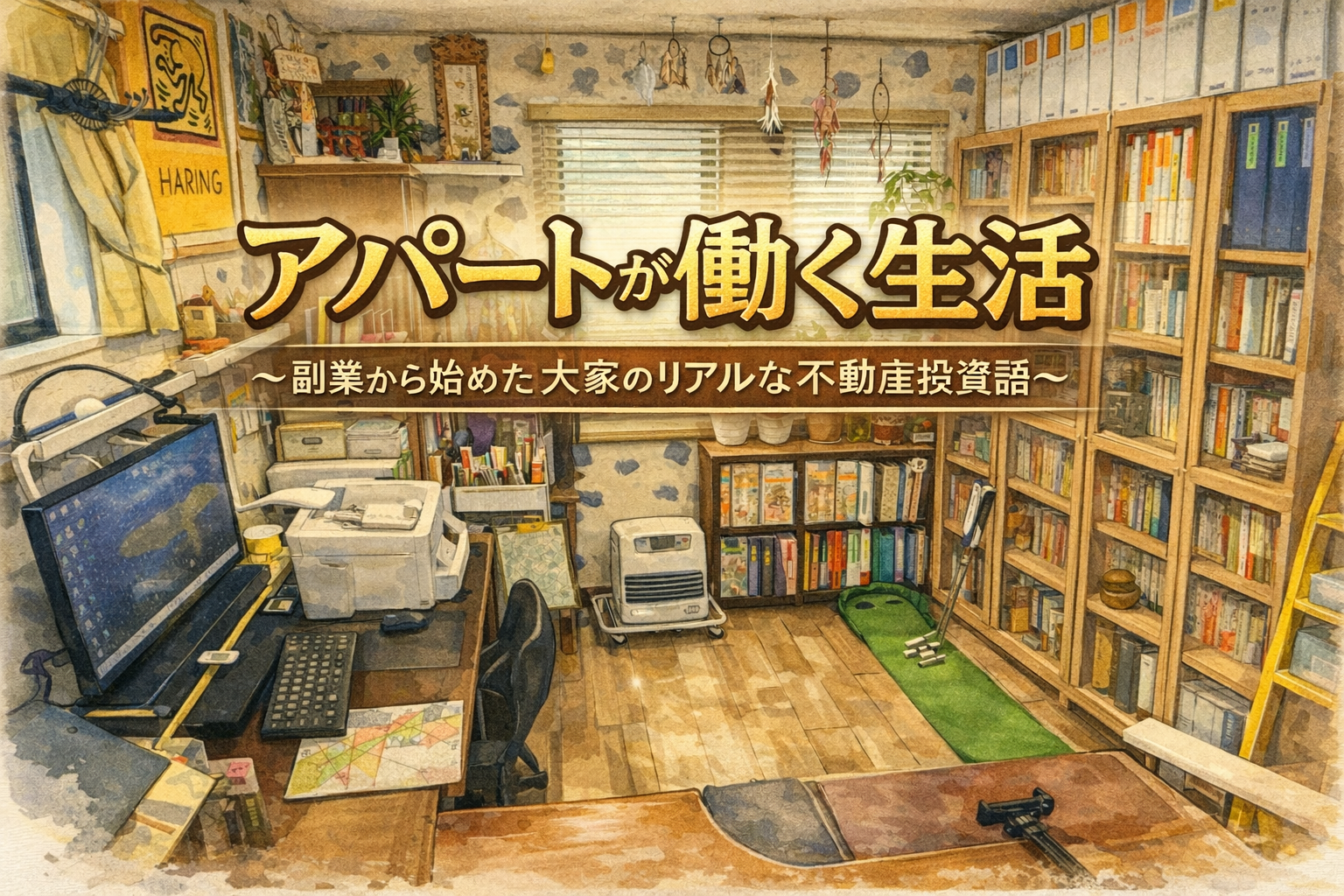 アパートが働く生活